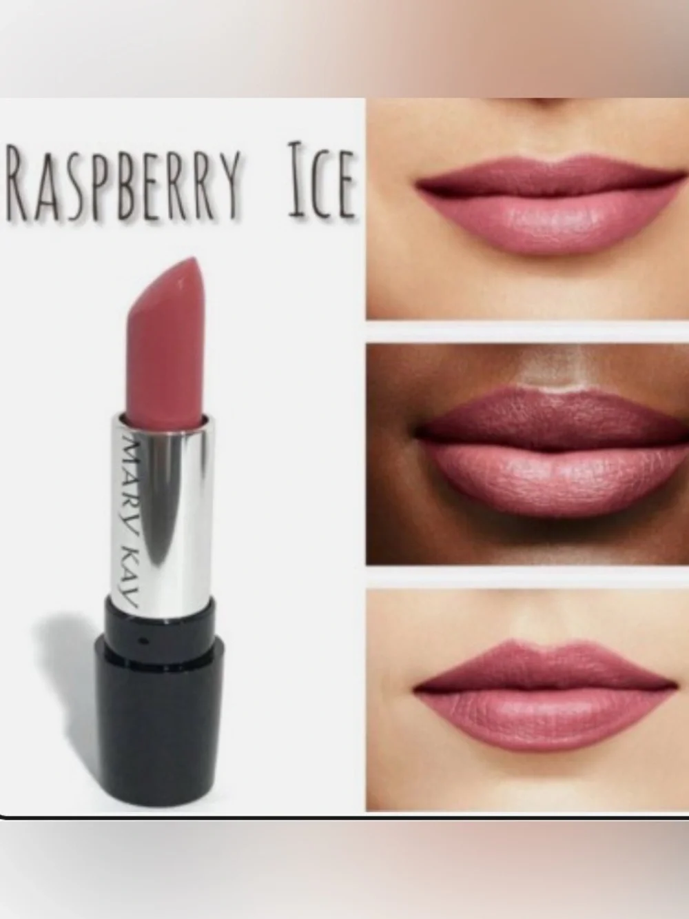 Mary Kay Raspberry Ice Lipstick -Gel Matte